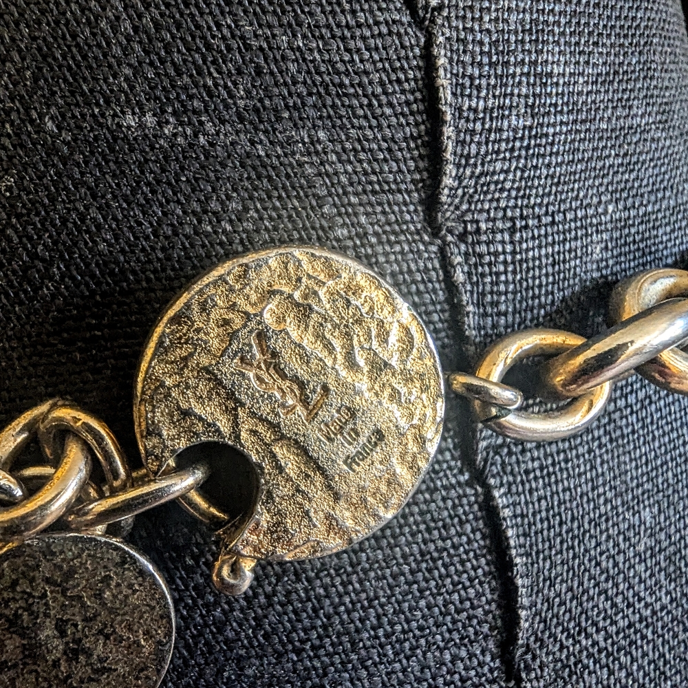 Vintage Charm Necklace with Colorful Gemstones - Picture 5 of 5